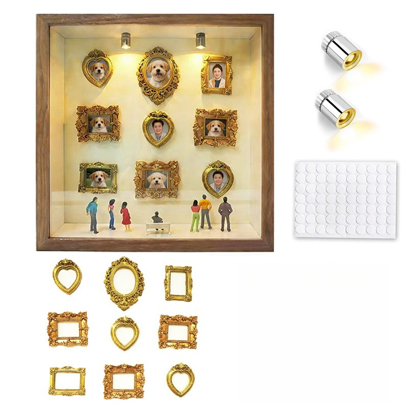 DIY Mini Museum Silhouette Box - Photographic Memory ulasan dan harga